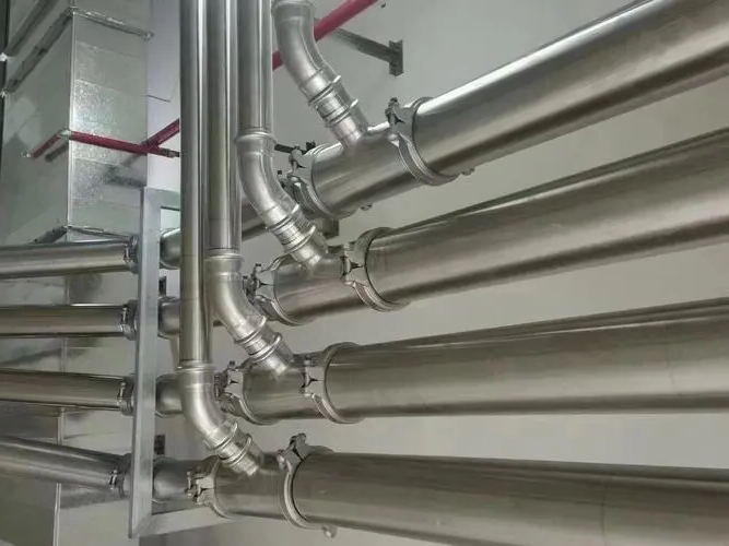 锈钢水管安装施工4